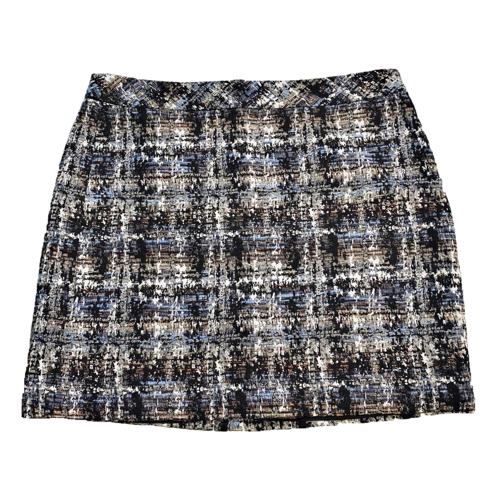 J Crew Tweed Mini Skirt
